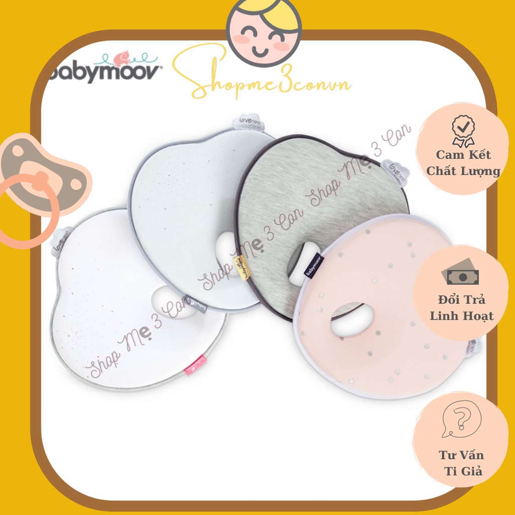 [Chính hãng có tem PP] Gối Chống Bẹt Đầu BabyMoov
