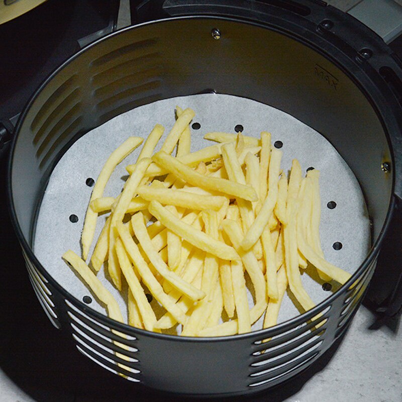 Set 100 giấy lót nồi không dính thấm dầu hình vuông