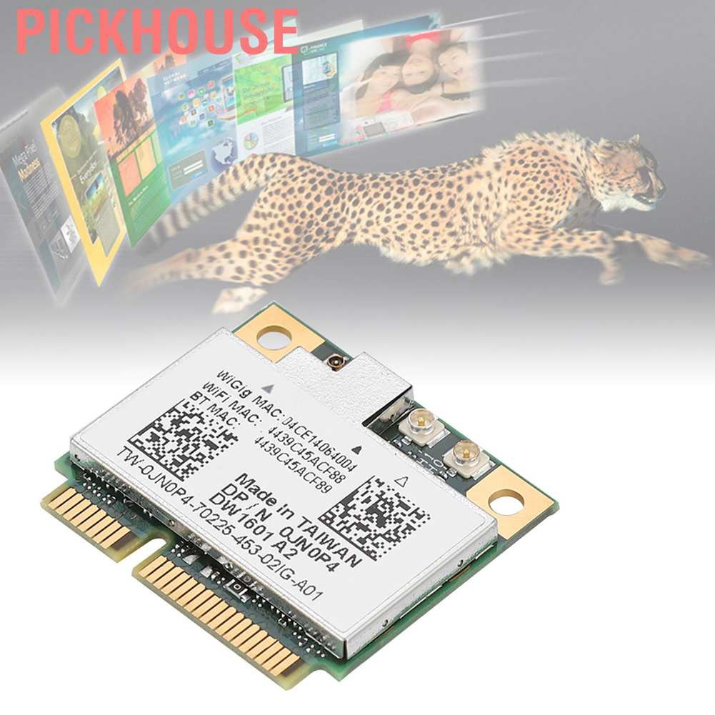 Pickhouse 7Gbps Bluetooth 4.0 Network Card for Qualcomm QCA9005 Master Chip Dual Band 2.4 / 5G Wireless