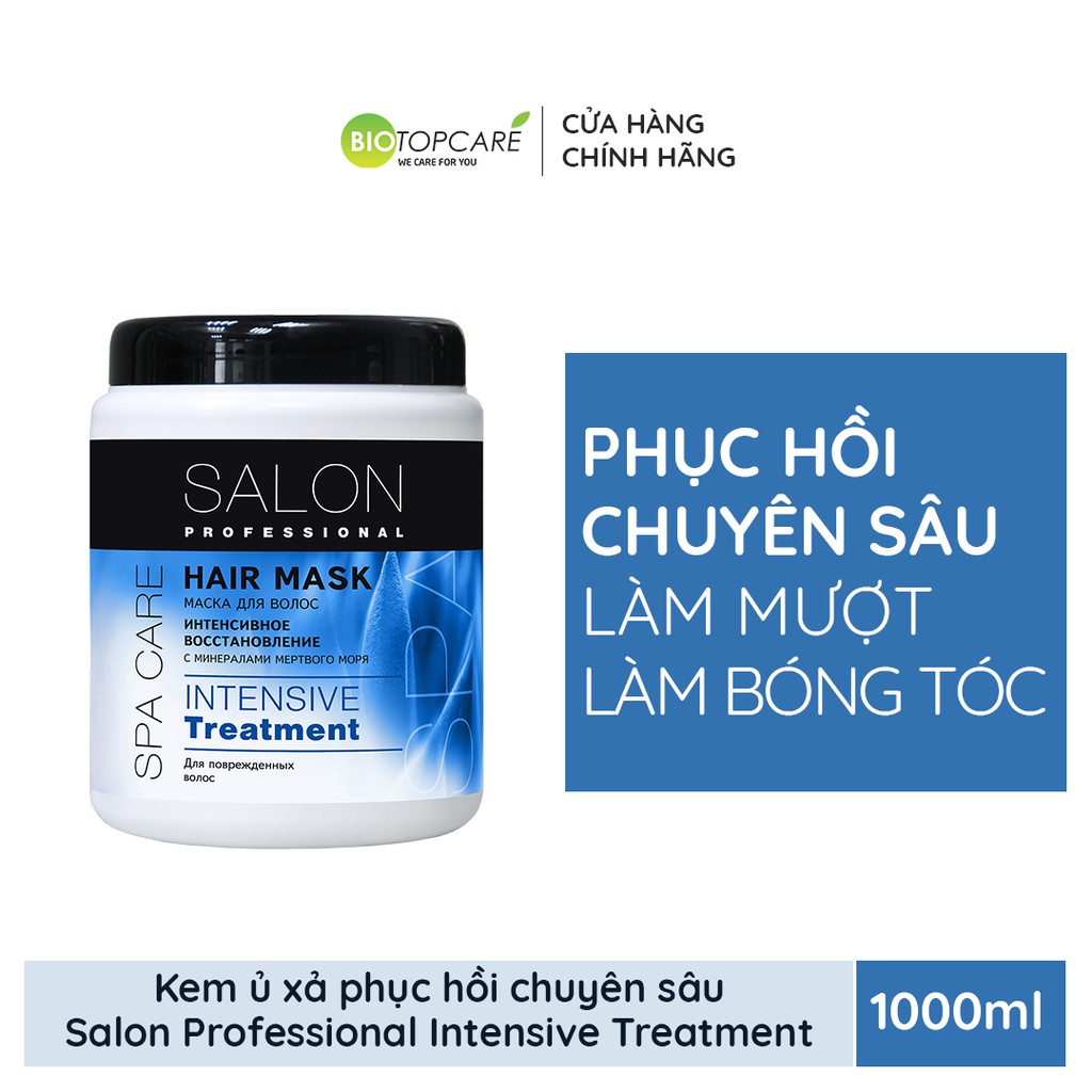 Kem ủ SALON PROFESSIONAL phục hồi chuyên sâu 1000ml - TN159
