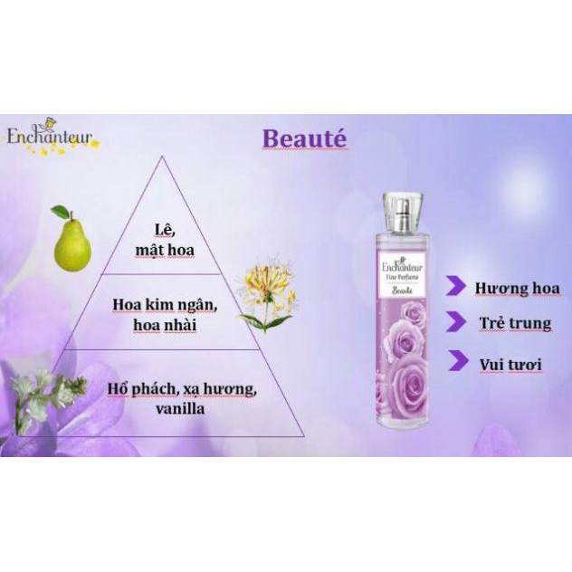 Nước hoa toàn thân Enchanteur 100ml