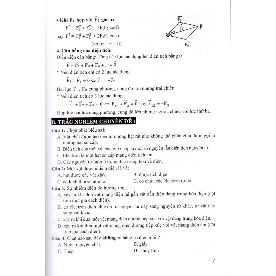 Sách - Trắc nghiệm Vật lý 11 theo chuyên đề