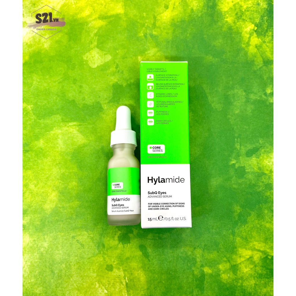 Tinh Chất Dưỡng Mắt Hylamide SubQ Eyes Advanced Serum 15ml