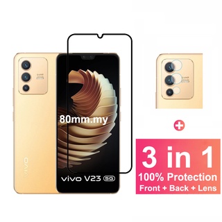 Kính cường lực bảo vệ màn hình/ camera chất lượng cao cho cho Vivo V23 5G VivoV23 V23e Y76 5G Y15A Y15s Y72 Y12A Y12s