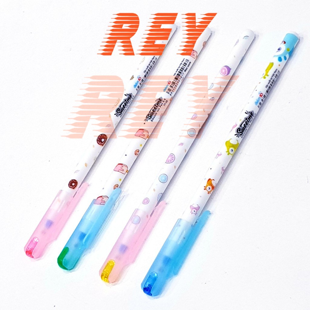 COMBO 10 cây bút bi cute - bút đùn Sweet Me 𝑻𝒉𝒊𝒆̂𝒏 𝑳𝒐𝒏𝒈 Điểm 10 TP-08