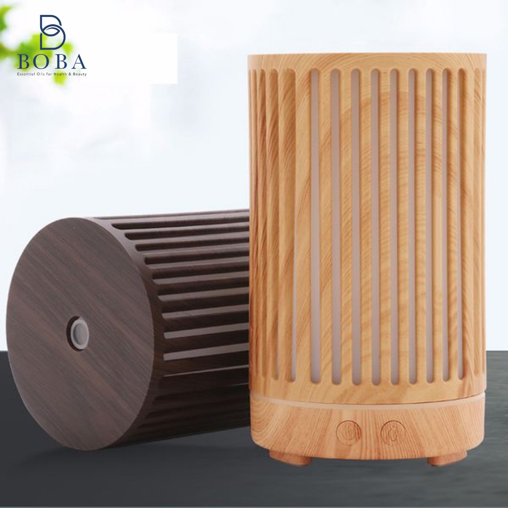 Máy Khuếch Tán Tinh Dầu Trụ Sọc Thơm Phòng, Tạo Ẩm - bobashop.vn