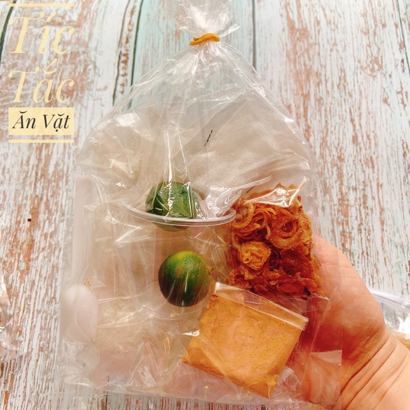 Bánh tráng Muối Tôm Sặc Hành Phi Giòn Thơm Cực Ngon