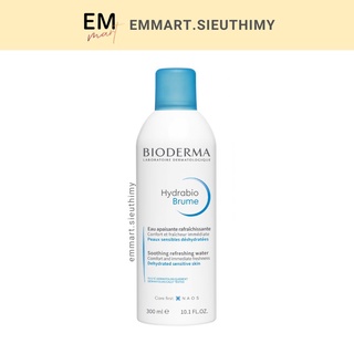 Xịt khoáng Bioderma Hydrabio Brume dành cho da nhạy cảm - 300ml Pháp