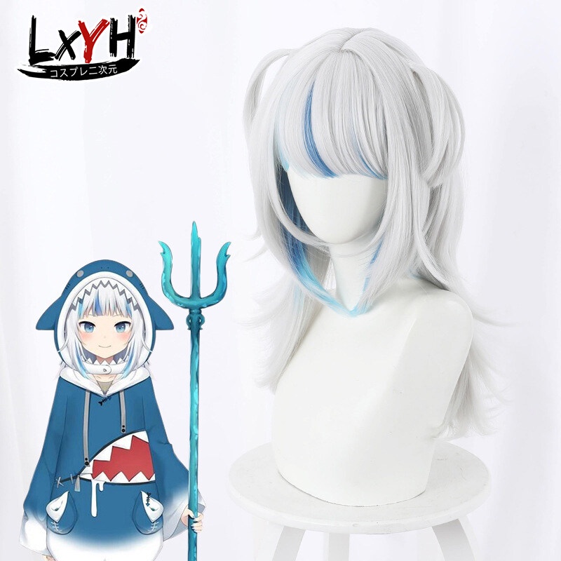 Hololive Gawr Gura Vtuber Cosplay Costume Phim hoạt hình Anime Cosplay Trang phục Dress Woman