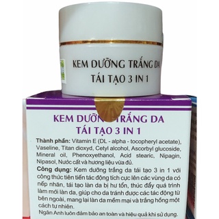 Kem ốc sên New nine day 8g dưỡng trắng tái tạo da 3in1