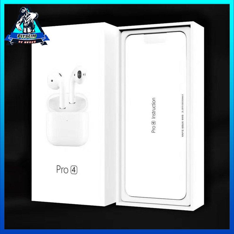 [Fitslim]Wireless Headset Pro 4 Inpod Touch tai nghe ko dây táo Wireless Headset Noise Canceling