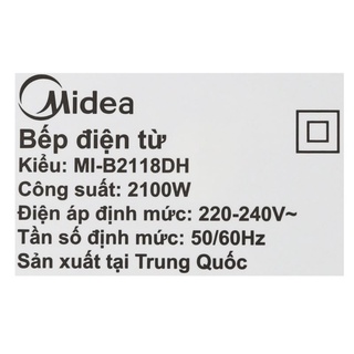 Bếp từ Midea MI-B2118DH