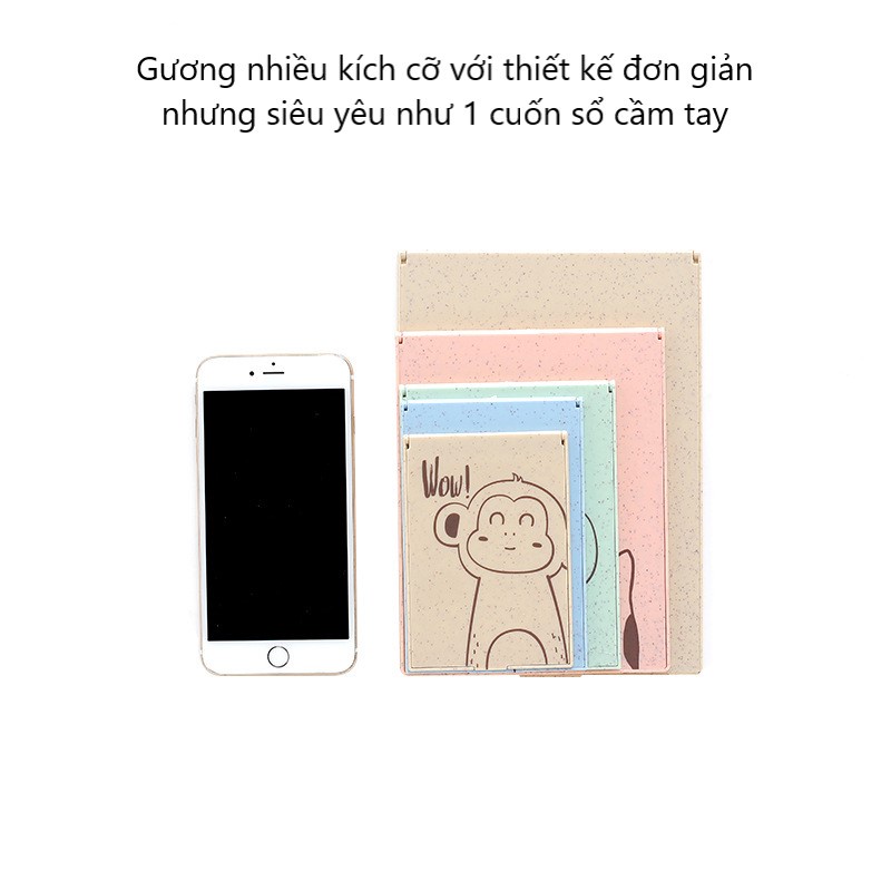 Gương soi di động, gương trang điểm mini