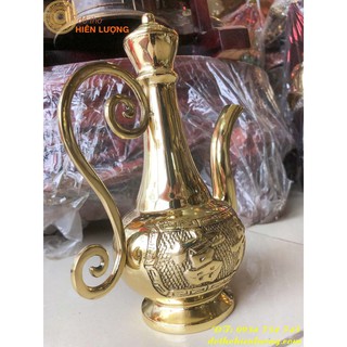 Bình Rượu Bằng Đồng (Màu Vàng)