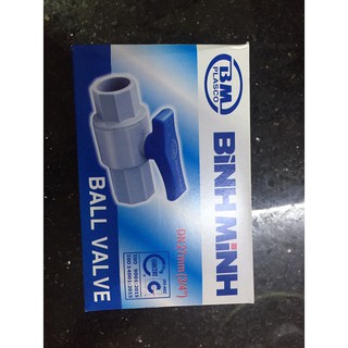 Van khóa nước BÌNH MINH PVC 21 - 27 - 34