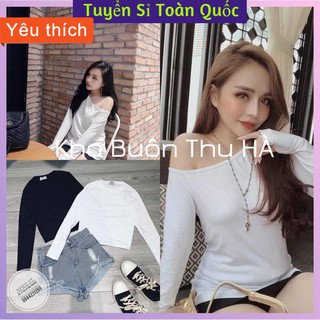 Áo thun lệch vai đẹp