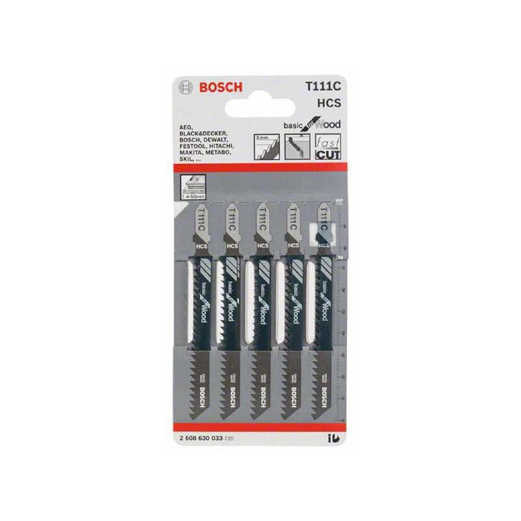 Bộ lưỡi cưa 5 cây Bosch. T111C