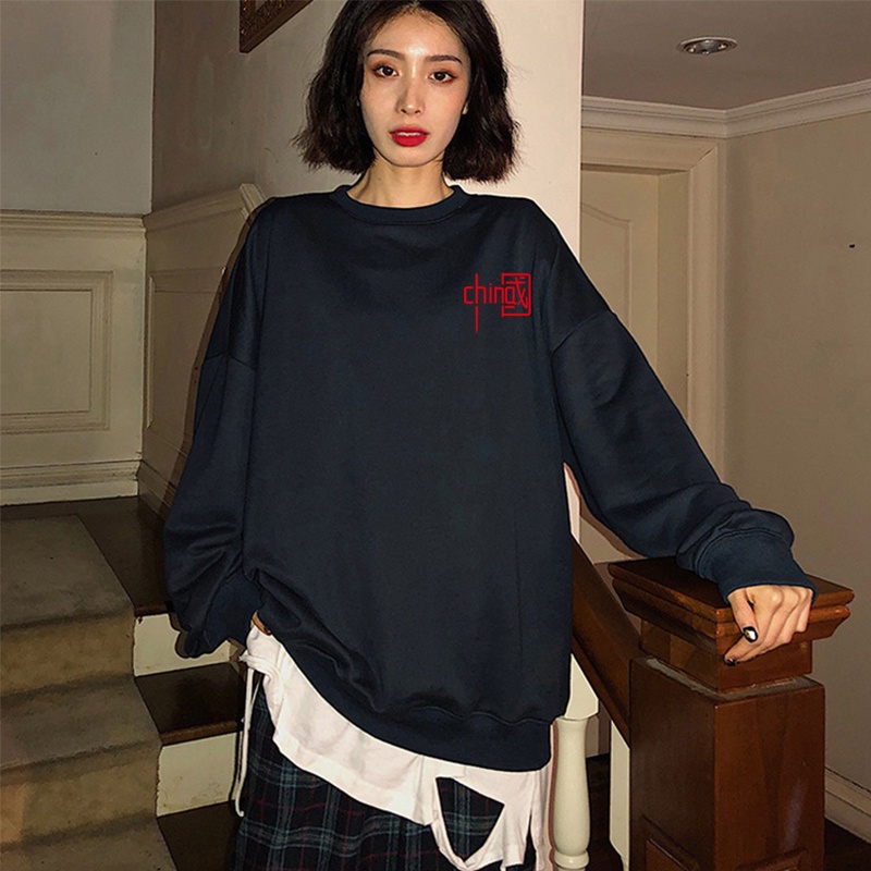 NRVP Áo Hoodie Thiết Kế Đơn Giản Thời Trang Hàn Quốc Cho Nữ