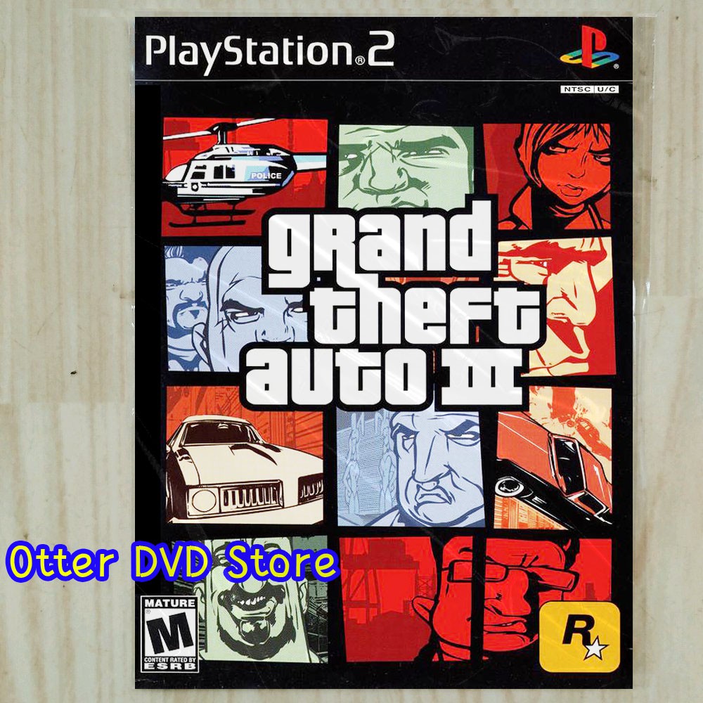 Máy Chơi Game Ps2 Gta 3 - Grand Theft Auto 3