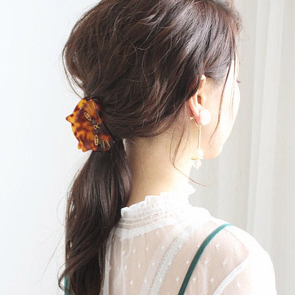 Cute Cat Acetate Hair Claw Clip Hair Grips Barrettes Headwear Hair Accessories for Woman Girl infashion