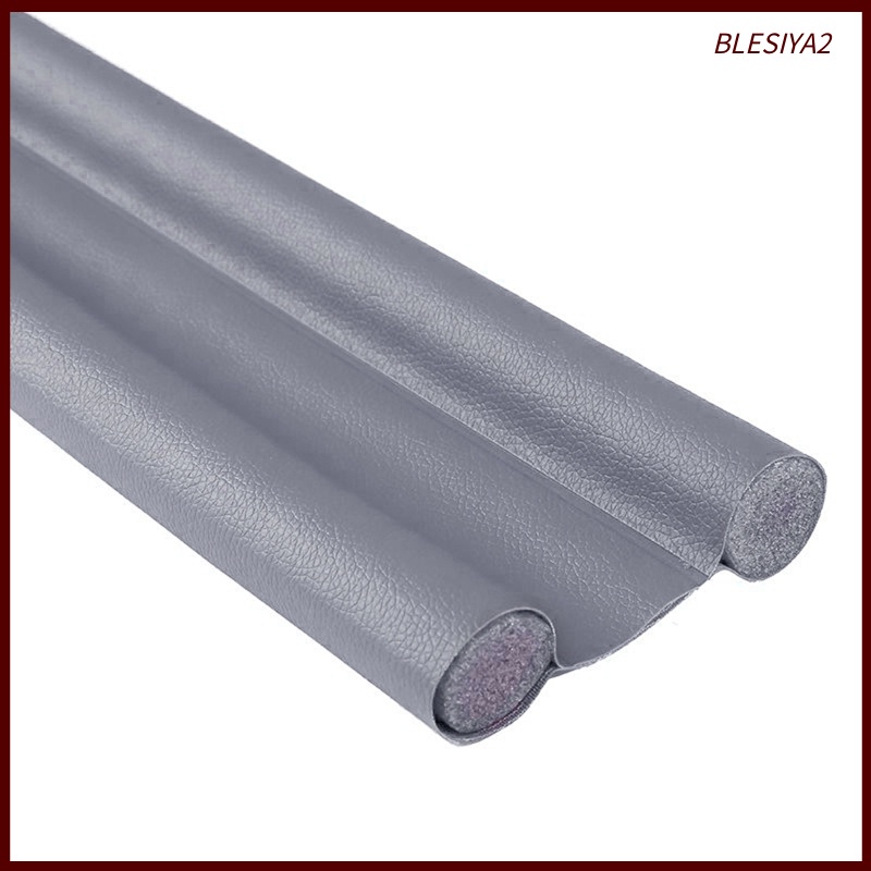 Door Under Bottom Seal Soundproof Draft Secure Foam Strip Blocker Gray