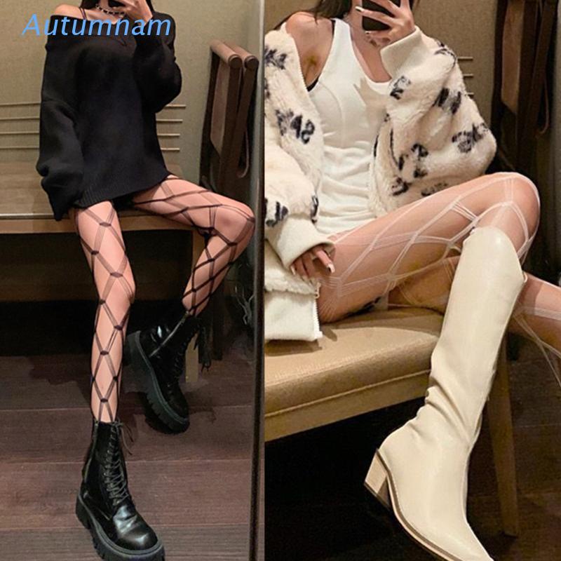 Quần tất lưới lưng cao quyến rũ cho nữ