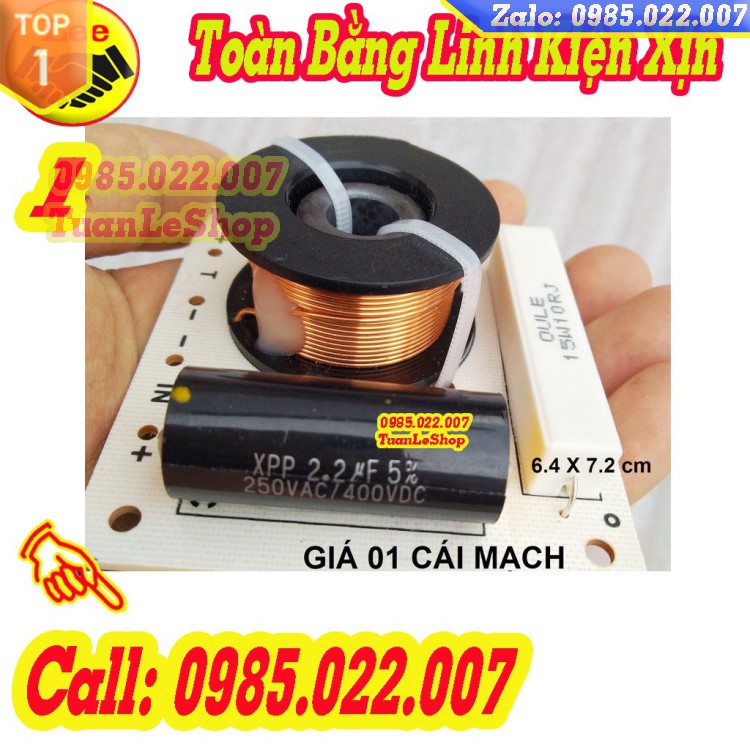 MẠCH LOA TREP T3 - GIÁ 1 CÁI – MẠCH PHÂN TẦN LOA