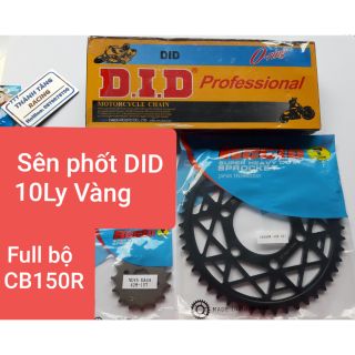 NHÔNG SÊN DĨA CB150R Cùi 6 lỗ óc Sên DID phốt 10Ly  CHÍNH HÃNG THAILAN