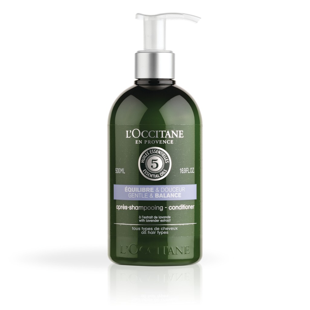 L'occitane Dầu Gội và Dầu Xả Gentle &amp; Balance Dành cho mọi loại tóc 500ml