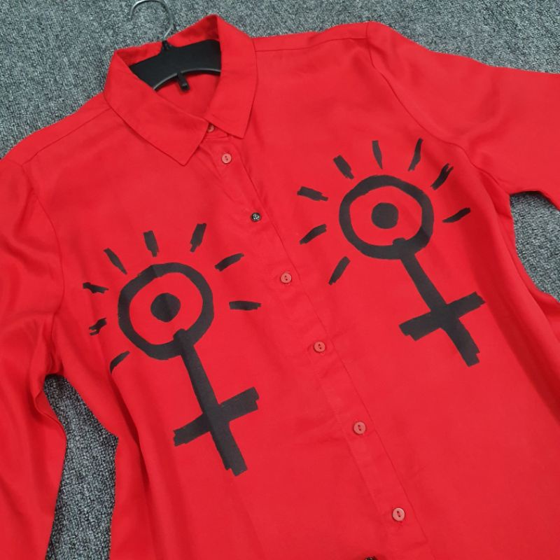 Áo sơ mi DESIGUAL xuất khẩu 50kg-95kg