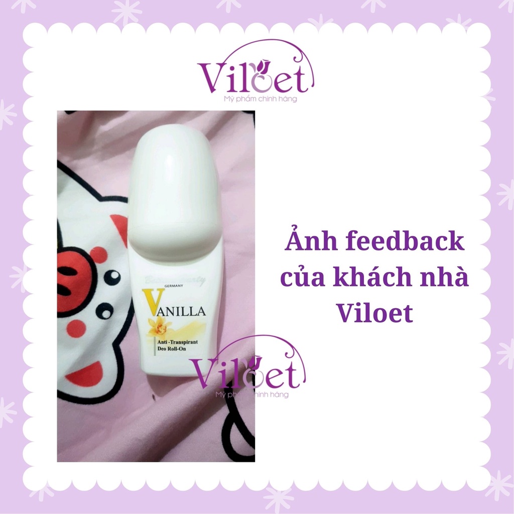 Lăn &amp; xịt khử mùi Vanilla Đức 50ml hương vani, lăn nách hương thơm nước hoa - Shop Viloet