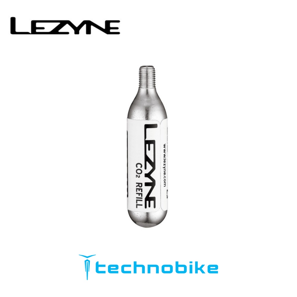 Bình khí nén CO2 Lezyne 16G Refill, sử dụng bơm bánh xe đạp