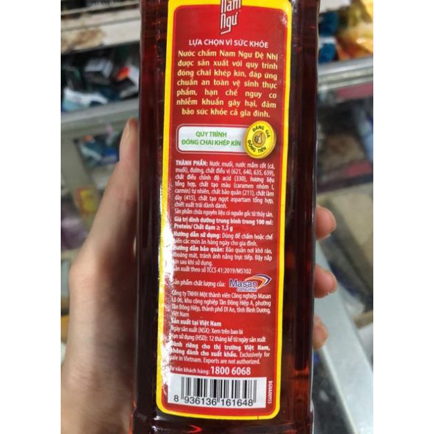 Nước mắm Nam Ngư Đệ Nhị Chai 800ml