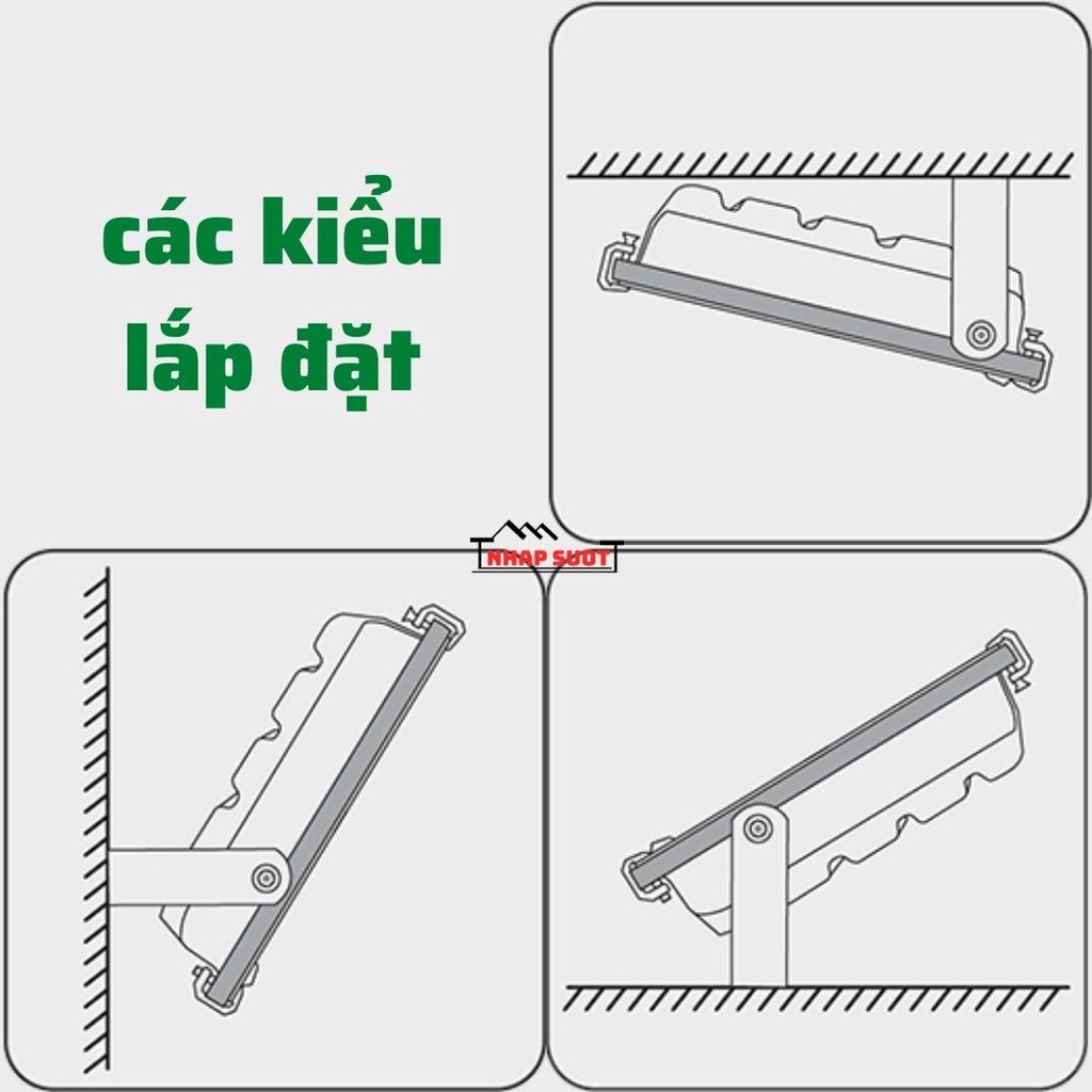 [Chính hãng] Đèn pha LED Rạng Đông 100W, 150W chiếu hắt, có thể lắp ngoài trời chịu nước IP66 (CP06)