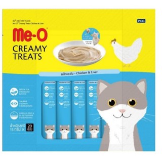 THỨC ĂN ƯỚT DẠNG KEM CHO MÈO ME-O CREAMY TREATS 300G x 20 tuýp