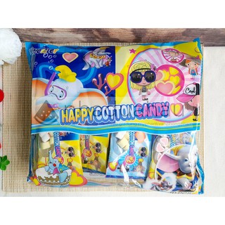 Một gói kẹo bông Marshmallow trái tim Đài Loan gói lớn gồm 40 gói nhỏ 480g