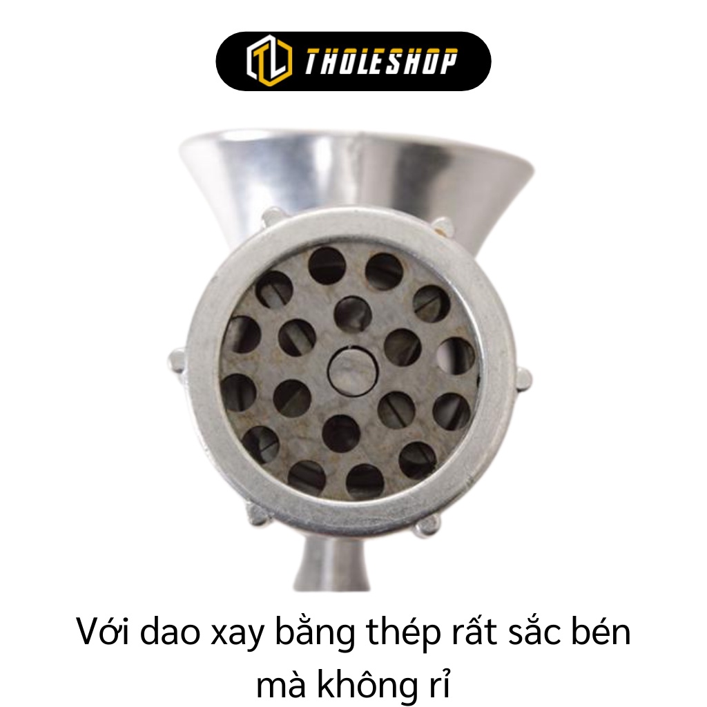 Cối Xay Thịt, Cá, Cua số 5 - Máy Xay Thịt Đa Năng Bằng Tay Đế Kẹp Bàn 5731