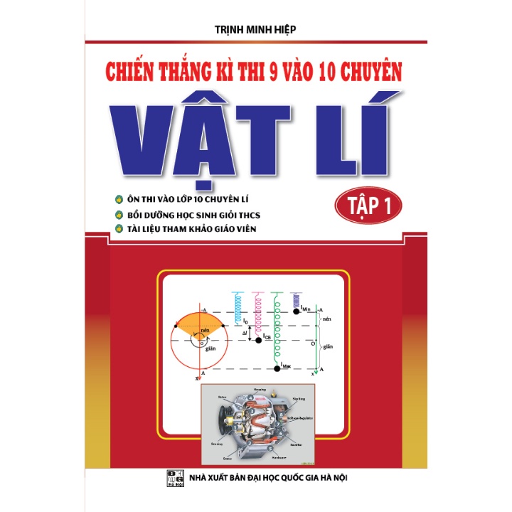 Sách - Combo Chiến Thắng Kì Thi 9 Vào 10 Chuyên Môn Vật Lí + Chuyên Đề Bồi Dưỡng Học Sinh Giỏi Vật Lí Lớp 9 (Bộ 3 Cuốn)