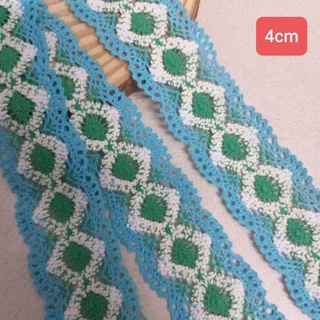 Ren chỉ cotton trang trí , size 1.8cm  đến  5cm ( 2 mét)