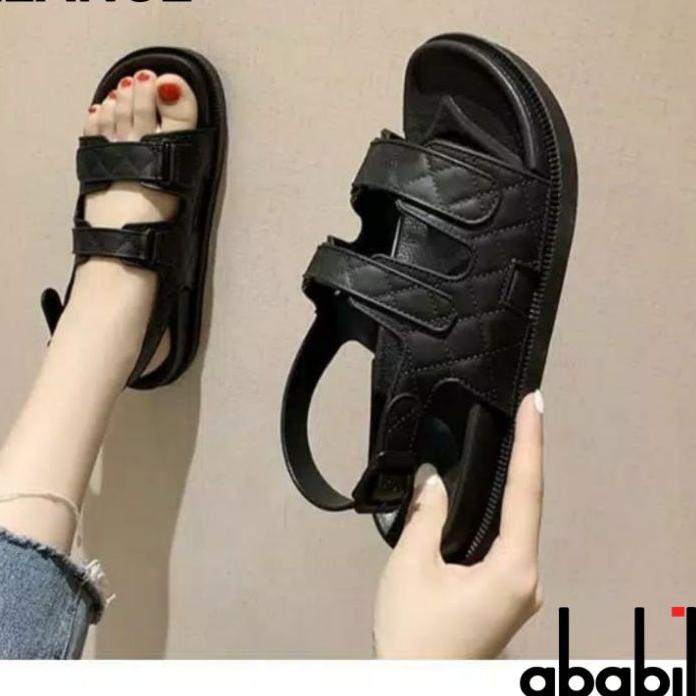 ⭐Mega 3.3 ⭐Giày Sandal Cao Su Kiểu Đấu Sĩ Thời Trang Nữ Cá Tính 1728 || Dép Quai Hậu⭐