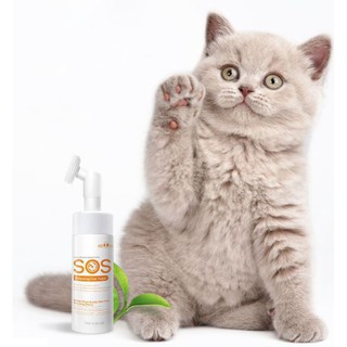 🐶🐱🐾 bọt rửa chân sos thú cưng cho mèo 150ml 🐶🐱🐾