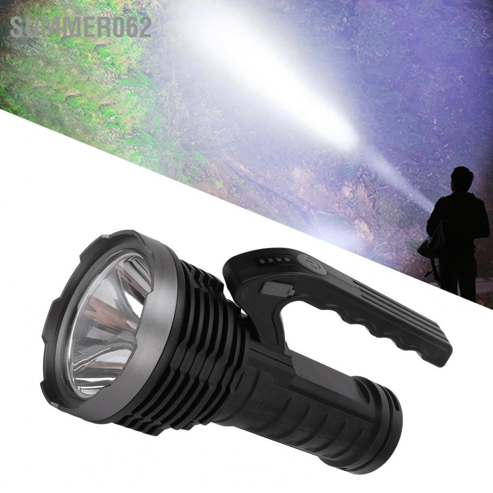Đèn pin ánh sáng đôi chống thấm nước thiết kế di động tiện lợi cho ngoài trời