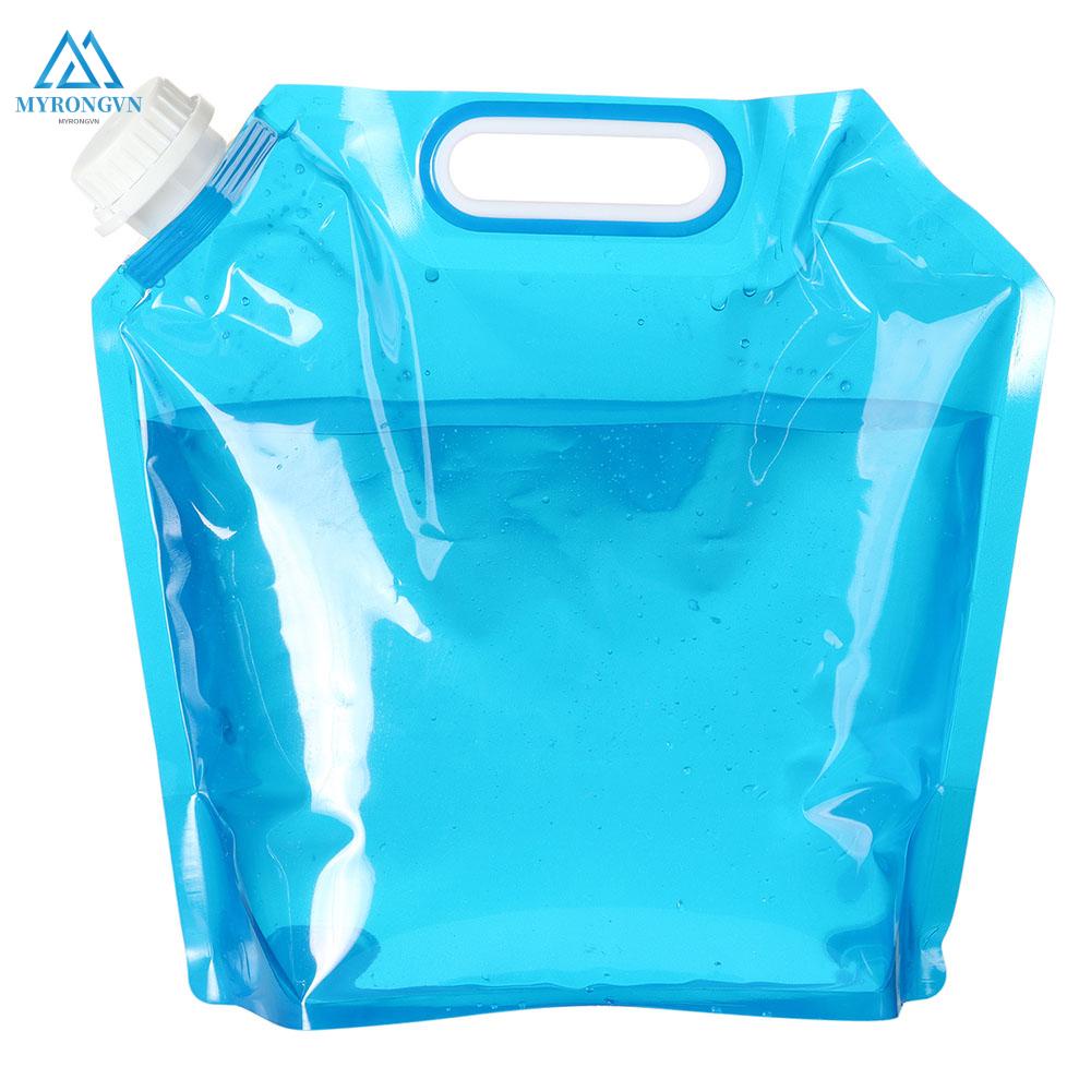 Túi đựng nước bằng nhựa không chứa BPA khối lượng nhẹ gấp gọn lại được cho cắm trại leo núi