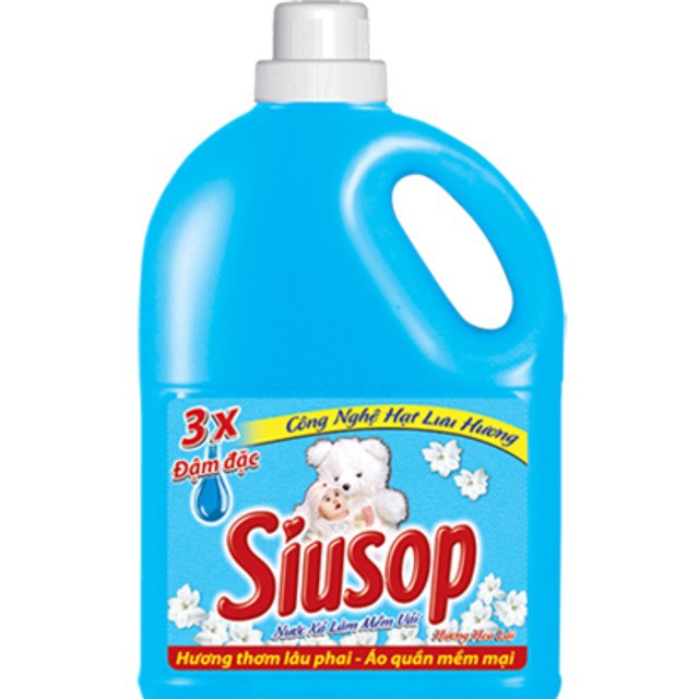 Nước xả vải Siusop hương hoa 3,8kg/3.6kg