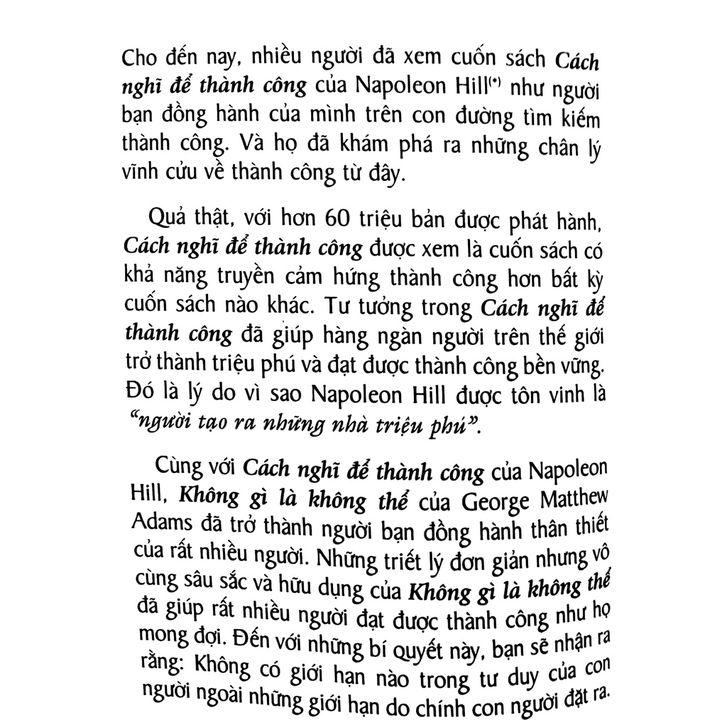 Sách You Can - Không Gì Là Không Thể (Tái Bản)