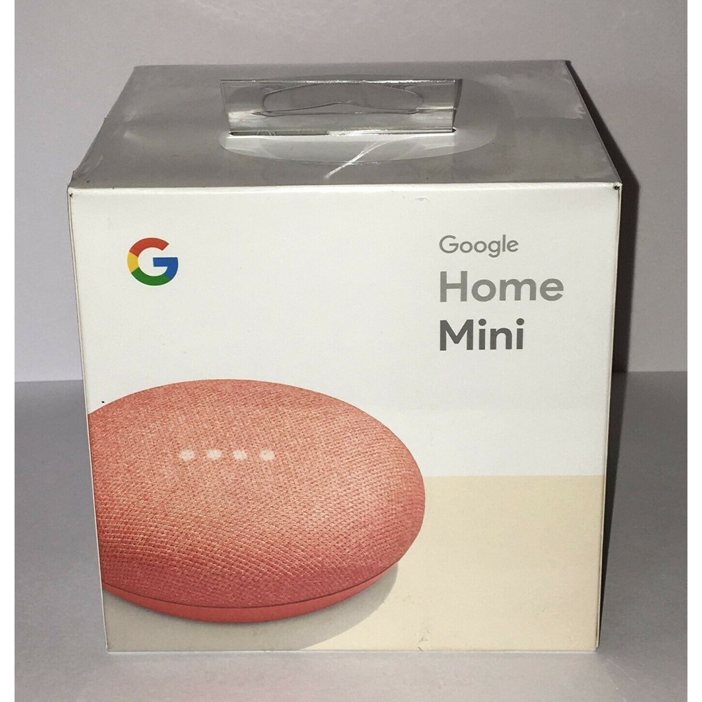 Loa thông minh Google Home Mini tích hợp trợ lý ảo Google Assistant-Nhập khẩu US-nguyên seal