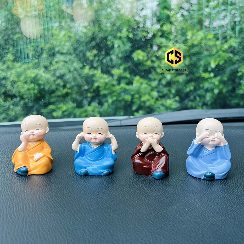 Bộ tượng tứ không bốn chú tiểu, cheapstore10k, cheapstore