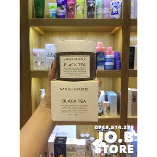 Mặt nạ trà đen black tea nature republic