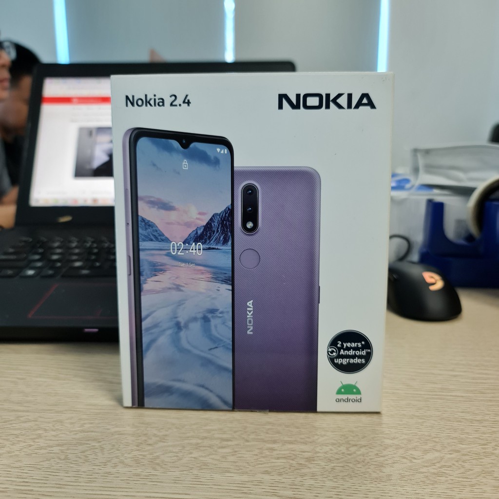 Điện thoại Nokia 2.4 chính hãng - Màn to pin trâu giá rẻ - Phù hợp người lớn tuổi, chạy Grab, máy phụ, bán Shopee | BigBuy360 - bigbuy360.vn