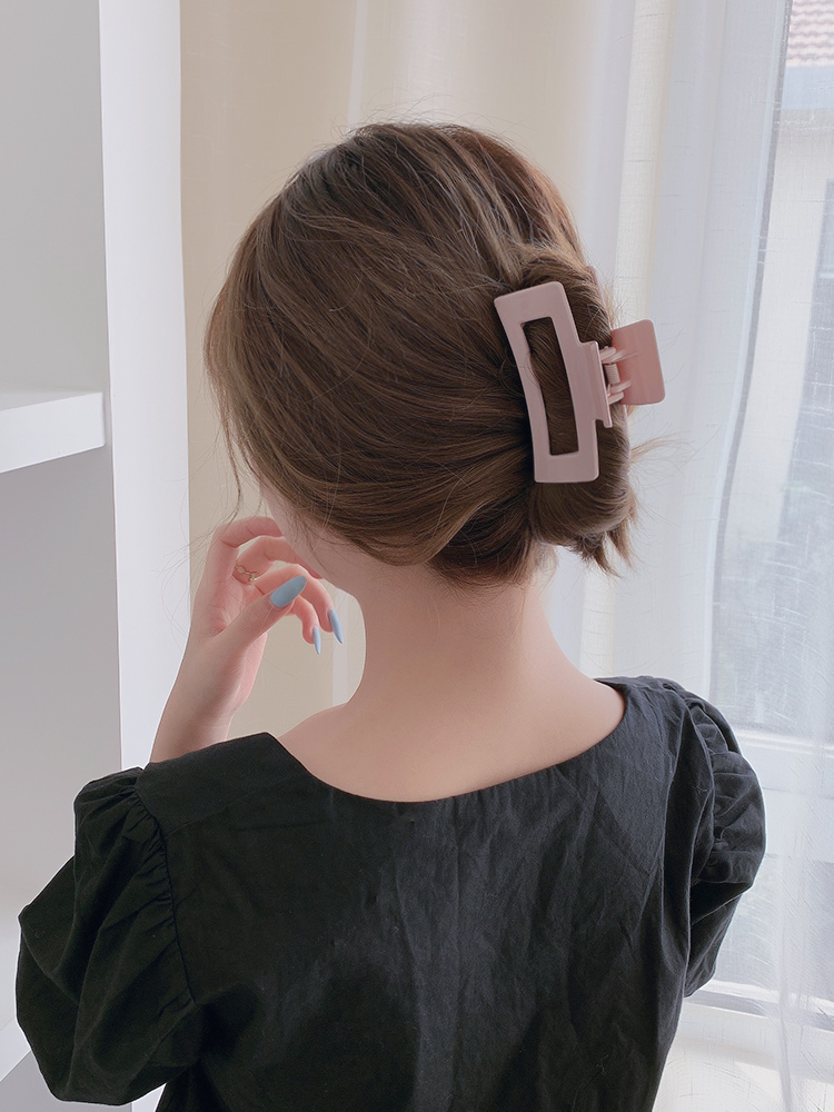 Kẹp Tóc Hình Vuông Nhiều Màu Sắc Xinh Xắn Cho Nữ